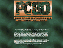 Tablet Screenshot of pcbd.us.com